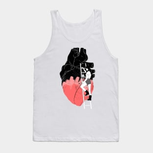 Big heart Tank Top